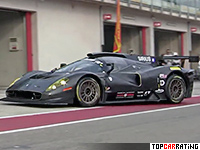 2012 Ferrari Glickenhaus P4/5 Competizione M Hybrid = 335 kph, 530 bhp, 3.3 sec.