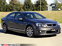 2008 Holden Statesman HSV Grange = 290 kph, 431 bhp, 5 sec.