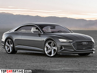 2014 Audi Prologue Concept = 250 kph, 605 bhp, 3.7 sec.