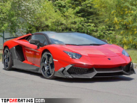 2014 Lamborghini Aventador Mansory Competition = 370 kph, 1600 bhp, 2.1 sec.