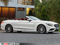 2016 Mercedes-AMG S 63 Cabriolet 4Matic (A217) = 250 kph, 585 bhp, 3.9 sec.