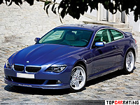 2009 BMW Alpina B6 S = 319 kph, 530 bhp, 4.5 sec.
