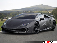 2016 Lamborghini Huracan Mansory Torofeo = 340 kph, 1250 bhp, 2.7 sec.