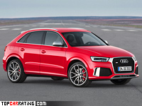 2015 Audi RS Q3 = 250 kph, 340 bhp, 4.8 sec.