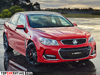 2015 Holden Commodore SS-V (VFII) = 275 kph, 413 bhp, 4.9 sec.