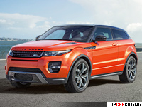 2016 Land Rover Range Rover Evoque Autobiography Dynamic = 230 kph, 285 bhp, 6.8 sec.