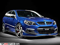 2016 Holden Commodore HSV Clubsport R8 Tourer (VFII) = 305 kph, 544 bhp, 4.4 sec.