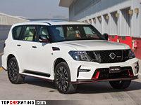 2015 Nissan Patrol Nismo = 220 kph, 428 bhp, 6.1 sec.