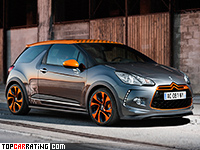 2011 Citroen DS3 Racing = 235 kph, 207 bhp, 6.5 sec.