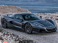 2020 Rimac C_Two = 412 kph, 1914 bhp, 1.97 sec.