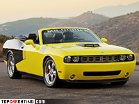 2009 Dodge Mr. Norm's 426 HEMI'cuda Convertible = 320 kph, 725 bhp, 3.9 sec.