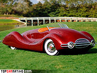 1948 Buick Streamliner = 205 kph, 203 bhp, 7.8 sec.