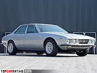 1971 De Tomaso Deauville = 242 kph, 335 bhp, 6.7 sec.