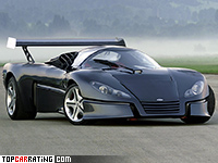 1999 Sbarro GT1 Concept = 325 kph, 450 bhp, 4.9 sec.