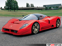 2006 Ferrari P4/5 Pininfarina = 352 kph, 660 bhp, 3.2 sec.
