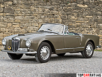 1956 Lancia Aurelia GT 2500 Convertible (B24S) = 169 kph, 110 bhp, 13.6 sec.