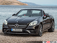 2016 Mercedes-AMG SLC 43 (R172) = 280 kph, 367 bhp, 4.5 sec.