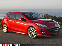 2009 Mazda 3 MPS = 252 kph, 260 bhp, 5.9 sec.