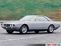 1969 Lancia Flaminia Marica = 193 kph, 148 bhp, 9.8 sec.