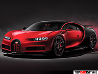 2018 Bugatti Chiron Sport = 420 kph, 1500 bhp, 2.5 sec.