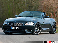2010 BMW Z4 Manhart Racing V10 = 250 kph, 550 bhp, 3.9 sec.