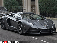 2015 Lamborghini Aventador Mansory Carbonado J.S.1 = 355 kph, 830 bhp, 2.7 sec.