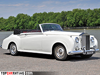 1959 Rolls-Royce Silver Cloud Drophead Coupe Mulliner = 170 kph, 178 bhp, 15.7 sec.