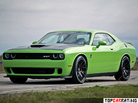 2016 Dodge Challenger Hellcat Hennessey HPE1000 = 369 kph, 1027 bhp, 2.9 sec.