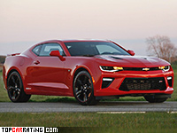 2016 Chevrolet Camaro SS Hennessey HPE1000 Supercharged = 345 kph, 1013 bhp, 3.2 sec.