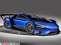 2016 TechRules AT96 TREV Concept = 350 kph, 1044 bhp, 2.4 sec.