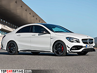 2016 Mercedes-AMG CLA 45 (C117) = 250 kph, 381 bhp, 4.2 sec.