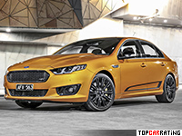 2016 Ford Falcon XR8 Sprint = 290 kph, 470 bhp, 4.5 sec.