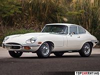 1968 Jaguar E-Type Fixed-Head Coupe (S2) = 233 kph, 269 bhp, 7 sec.