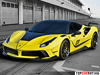 2016 Ferrari Mansory 4XX Siracusa = 341 kph, 790 bhp, 2.9 sec.