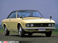 1969 Mazda Luce R130 Coupe = 190 kph, 128 bhp, 8.7 sec.