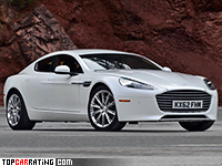 2015 Aston Martin Rapide S = 327 kph, 560 bhp, 4.4 sec.