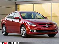 2009 Mazda 6 V6 (GH) = 250 kph, 275 bhp, 5.8 sec.