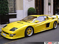 1991 Koenig Competition Evolution 1000 = 370 kph, 1000 bhp, 3.4 sec.