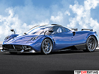 2016 Pagani Huayra Pearl = 400 kph, 1350 bhp, 2.2 sec.