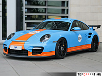 2009 9ff 911 BT-2 (Porsche 911 GT2) = 386 kph, 850 bhp, 3 sec.