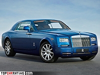 2013 Rolls-Royce Phantom Coupe Series II = 250 kph, 460 bhp, 5.8 sec.