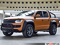 2016 Volkswagen Amarok MTM V8 Passion Desert = 240 kph, 410 bhp, 6.2 sec.