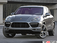 2010 Porsche Cayenne Turbo (958) = 278 kph, 500 bhp, 4.7 sec.