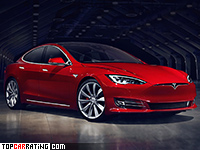 2017 Tesla Model S P100D = 250 kph, 773 bhp, 2.6 sec.