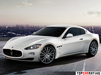 2008 Maserati GranTurismo S (M145 HL) = 295 kph, 440 bhp, 4.9 sec.