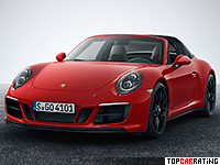 2017 Porsche 911 Targa 4 GTS (991.2) = 306 kph, 450 bhp, 3.7 sec.