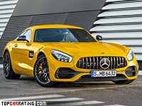 2017 Mercedes-AMG GT S (C190) = 310 kph, 522 bhp, 3.8 sec.