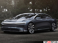 2018 Lucid Air Launch Edition = 270 kph, 1014 bhp, 2.7 sec.