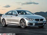 2017 BMW 440i xDrive Gran Coupe M-Sport (F36) = 250 kph, 360 bhp, 4.8 sec.