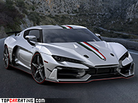 2017 ItalDesign Giugiaro Zerouno = 330 kph, 610 bhp, 3.2 sec.